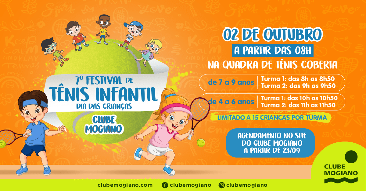 Read more about the article 7º Festival de Tênis Infantil
